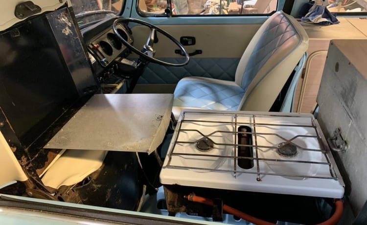 Blue Belle – Volkswagen 4 posti letto integrato del 1971