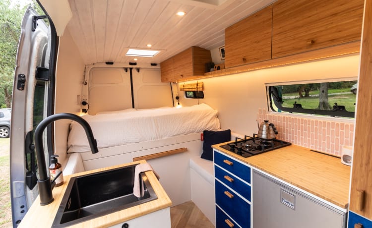 Miep – Comfortabele off-grid camper!