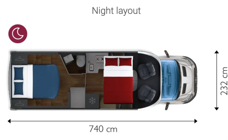 Mobil-home tout équipé et neuf