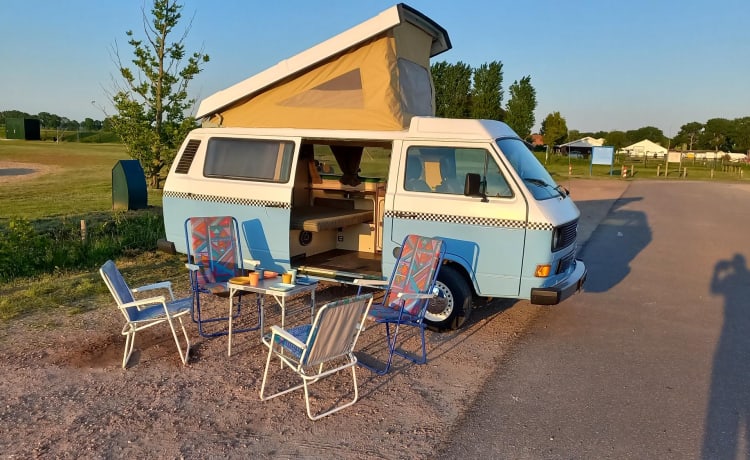 Stitch – Retro 5p Volkswagen Westfalia campervan uit 1982 Stitch