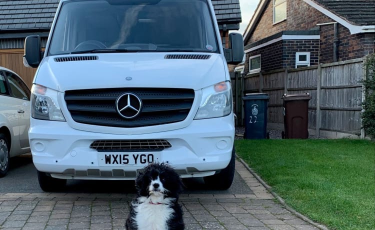 Mercedes Sprinter convertita di lusso