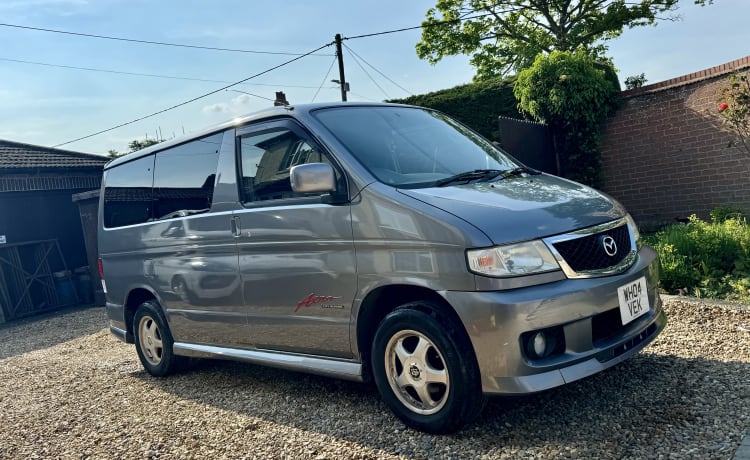 Bongo – 2 berth Mazda campervan from 2004