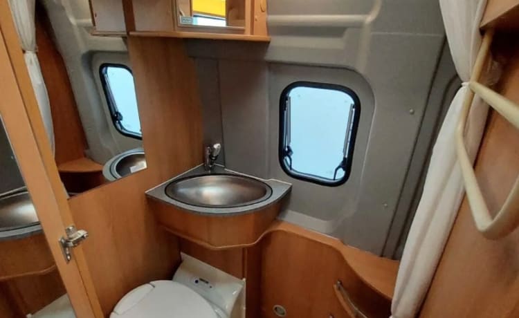 3p Pössl 2 Vinci bus di lusso camper e portabiciclette