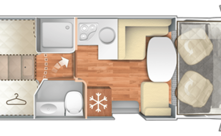 Mobil home de luxe flambant neuf 2022 - entièrement équipé