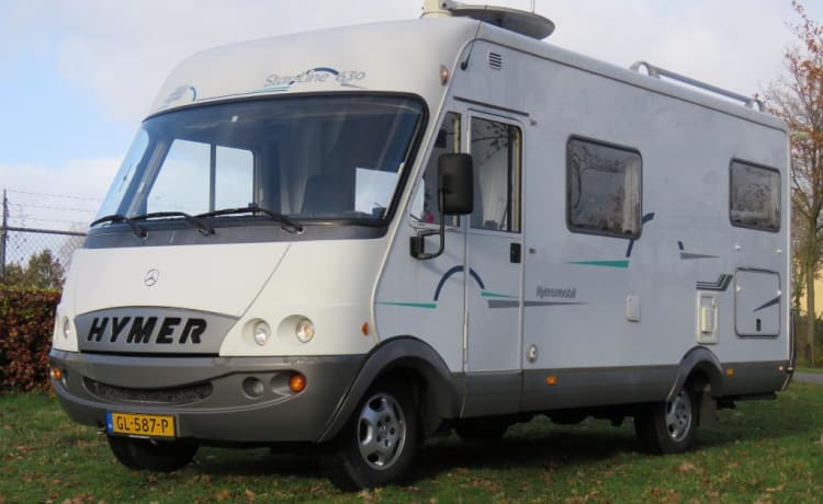 Camping-car Hymer avec Internet gratuit