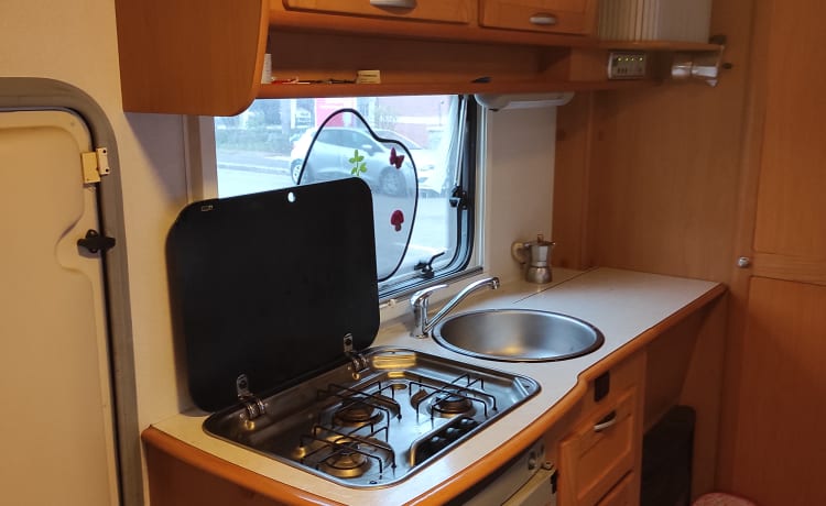 Gianni  – Camper Fiat ducato Mc Louis Mansardato 