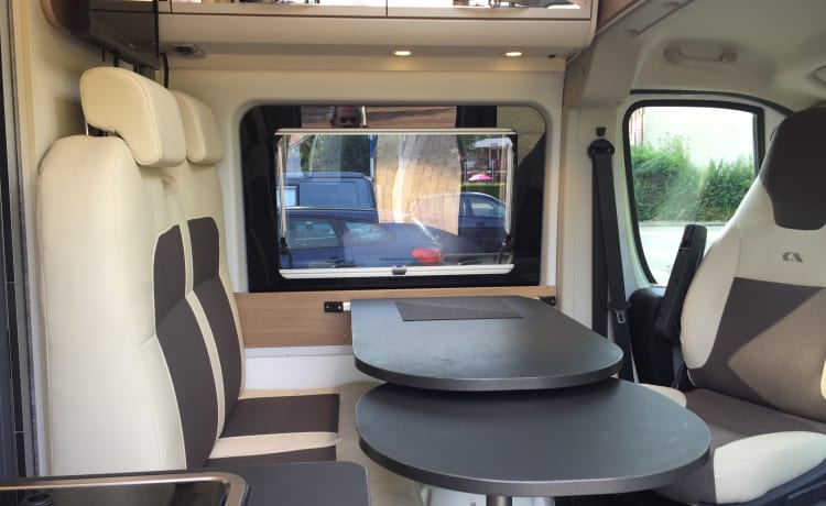 Discover the freedom with our beautiful 2 person camper.