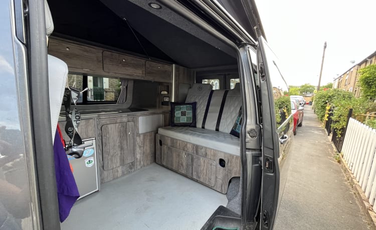 Nelly – 2017 VW T6 Camper mit 4 Schlafplätzen