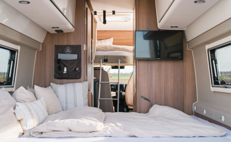 Dreamer Lounge – Comfort and cosiness on four wheels with the Dreamer Living Van