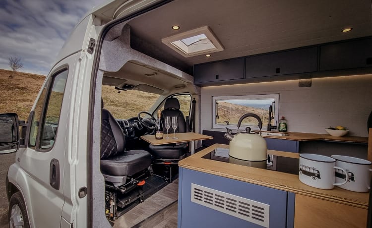 Debbie – Modern Luxury Camper - Perfect for Winter Camping Trips