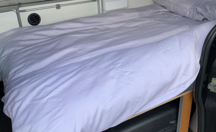 VangelaCampervan – Vangela - Camping-car automatique Renault Trafic - 2 couchages