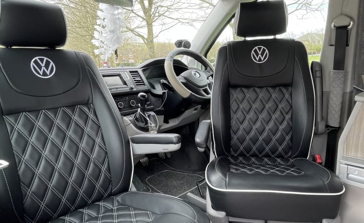 Het hele seizoen een volledig uitgeruste VW T6