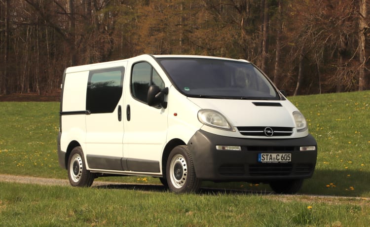 VivaSta – Opel Vivaro for two - with auxiliary heating and full equipment