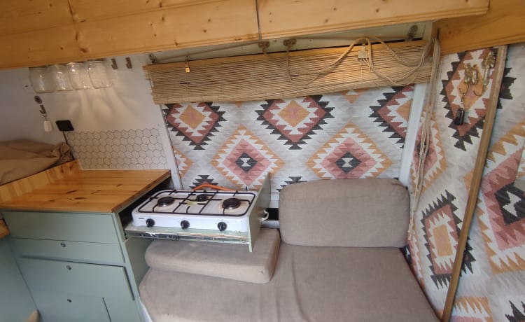 Ivey – Comfortabele 2 persoons off grid camper