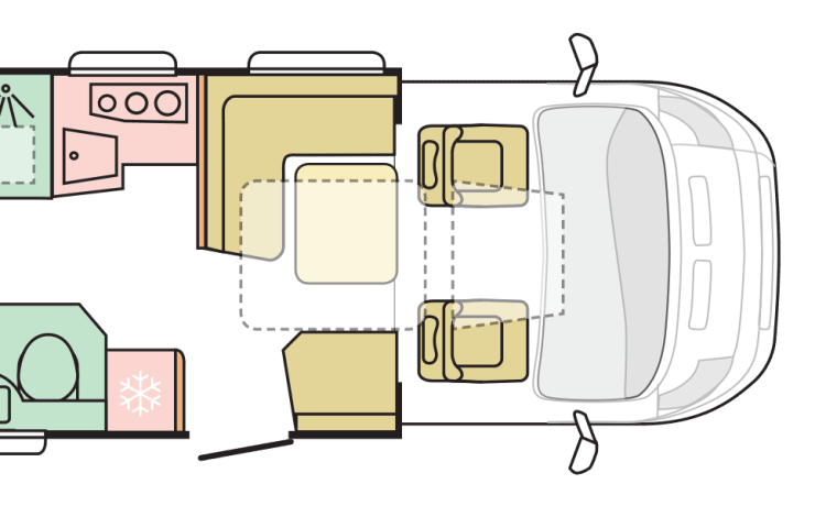 den bult – !Solo per patente C! - Nuovo camper di lusso Adria Axess XL S670SL