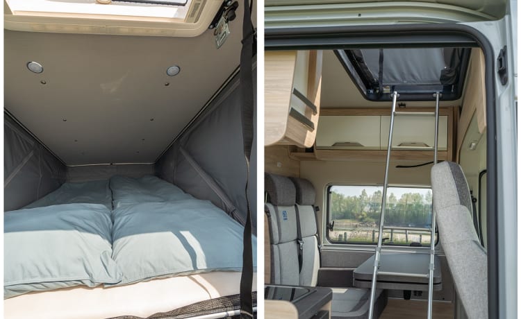 Knaus – New compact Knaus 'of the grid', with roof tent and automatic