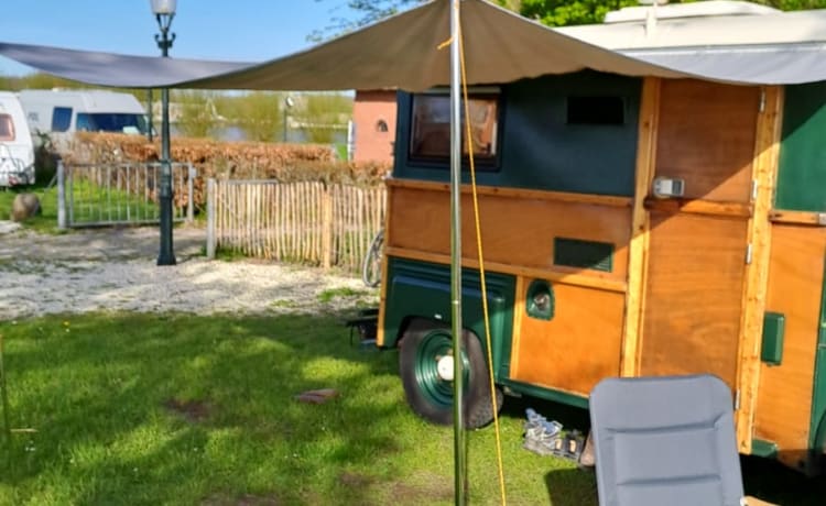 Woody – Klassischer Citroen HY 1976 Buscamper