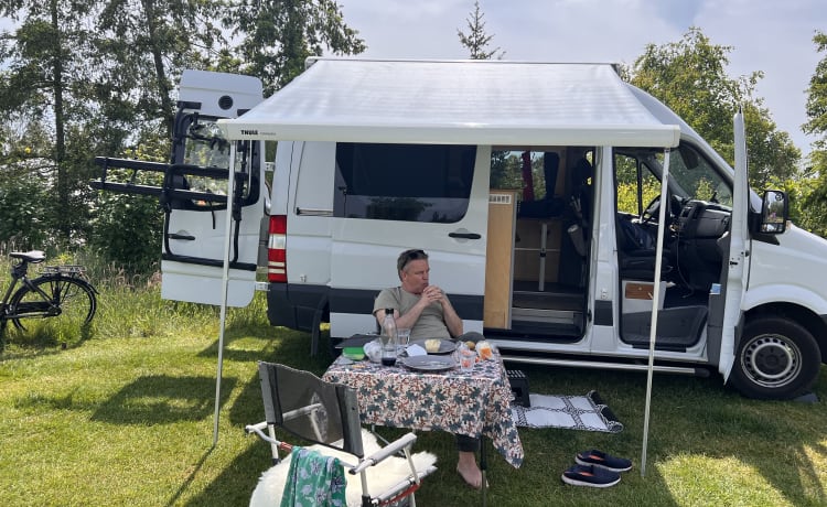 Kompakter Camper, ideal für 2 Personen