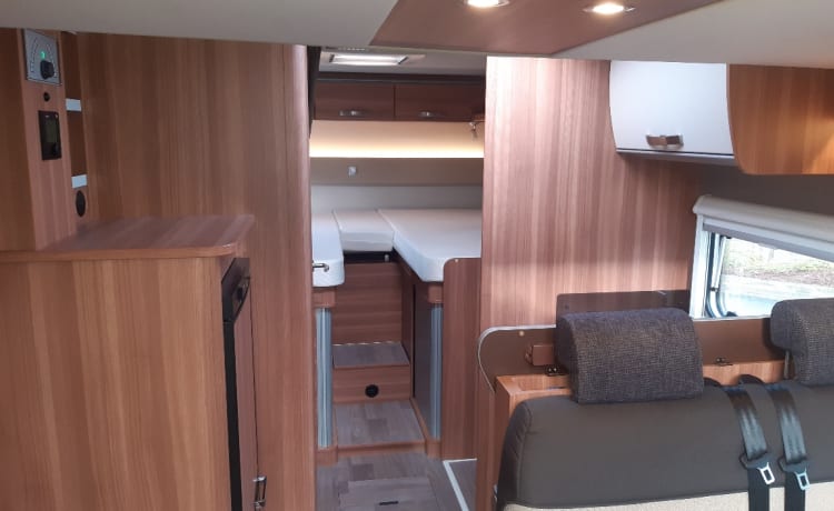 Fully furnished 4p Weinsberg 2018, length beds