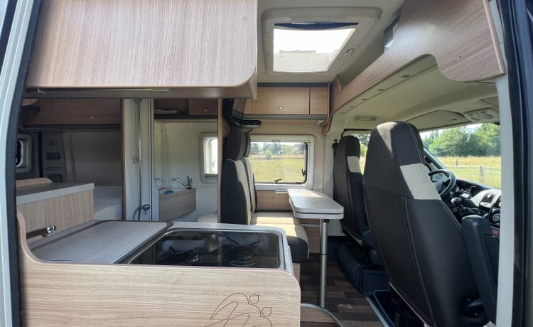 Camper compatto Knaus Boxstar per 2 persone