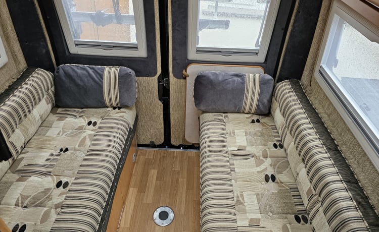 Jet – 4 berth Fiat Ducato (Devon Sahara) 2017