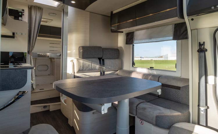 Chausson-1 – New semi-integrated with automatic transmission, fantastic layout, Arctic version