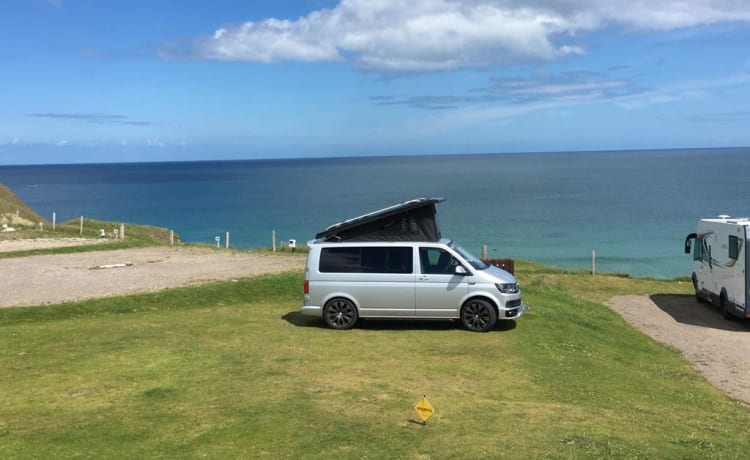 4 berth Volkswagen campervan from 2016