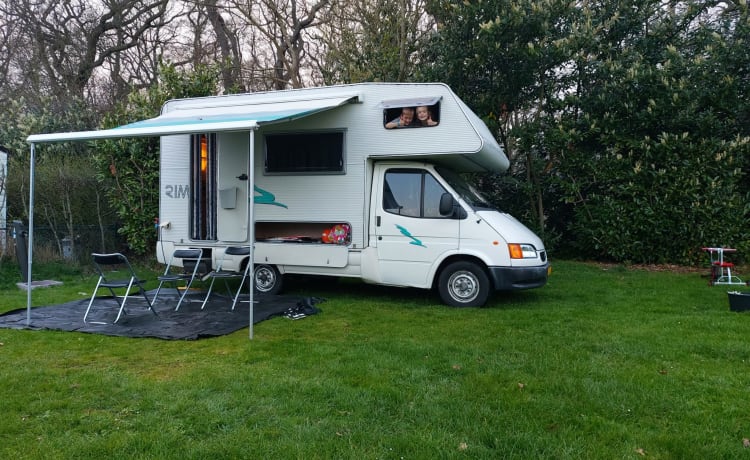 Camper Ford Transit mansardato (1997)