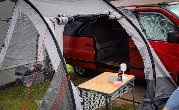 4p Mercedes-Benz Marco Polo camper met Westfalia interieur