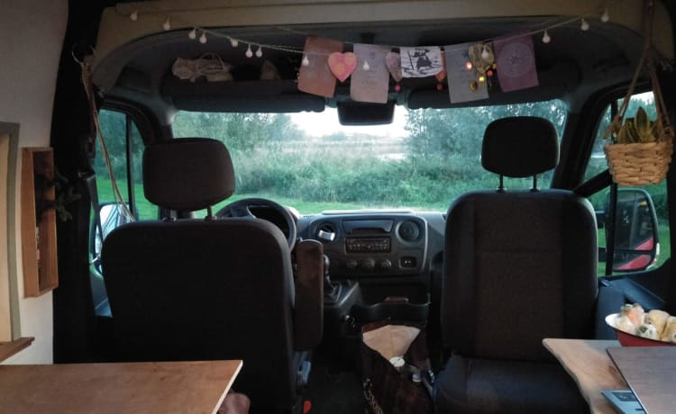 Camperbus met comfort en sfeer