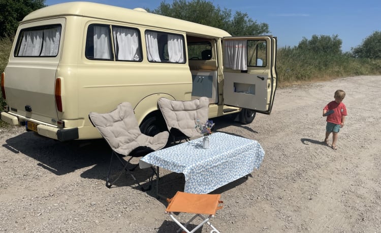 Unique classic Ford Transit camper van