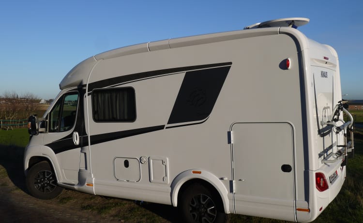 Moderne, comfortabele en compacte Knaus camper van 2019