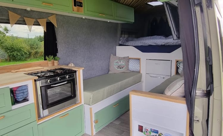 Sprafty – Unique, one off 4 berth family adventure van