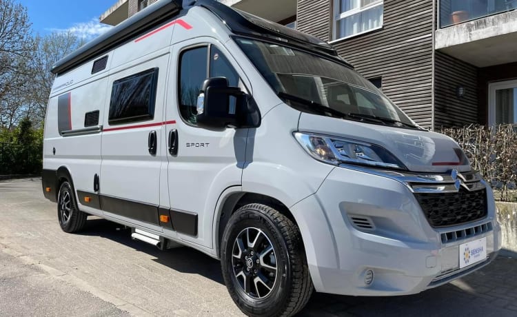 Noleggio camper bus di lusso nuovo di zecca