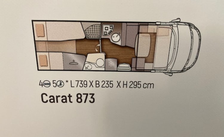 4/5p McLouis Carat 873 intégrale de 2021