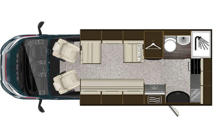 Riding Rambler  – Auto Trail Imala 620 en transporte 4 - parfait pour une aventure de séjour