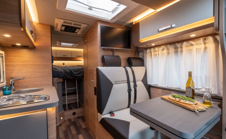 Pepper 2 – Super kompakter Top-Camper, voller Luxus und brandneu, Pepper 2