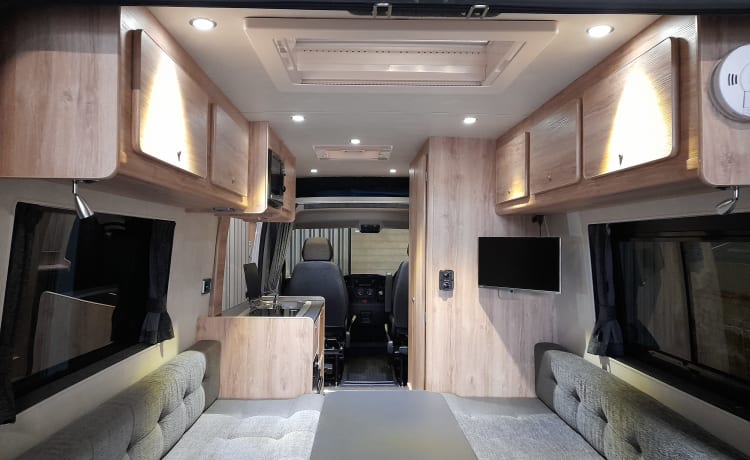 MH21 – Campervan/Wohnmobil mit 2 Schlafplätzen - Voll ausgestattet für Ihr nächstes Abenteuer