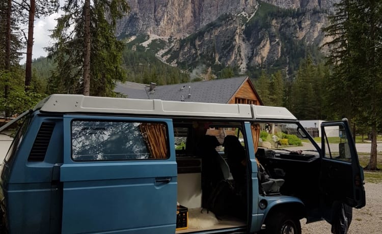 Karl Heinz – Bellissima Volkswagen T3 retrò