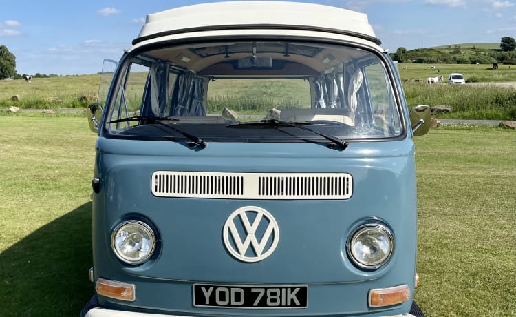 Bernard – Prachtige campers 1972 VW Early Bay te huur uit Yorkshire