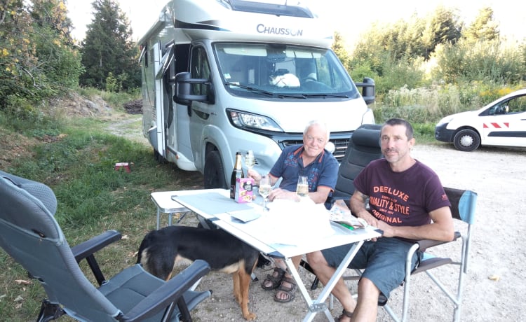 Te huur camperplaats Chausson