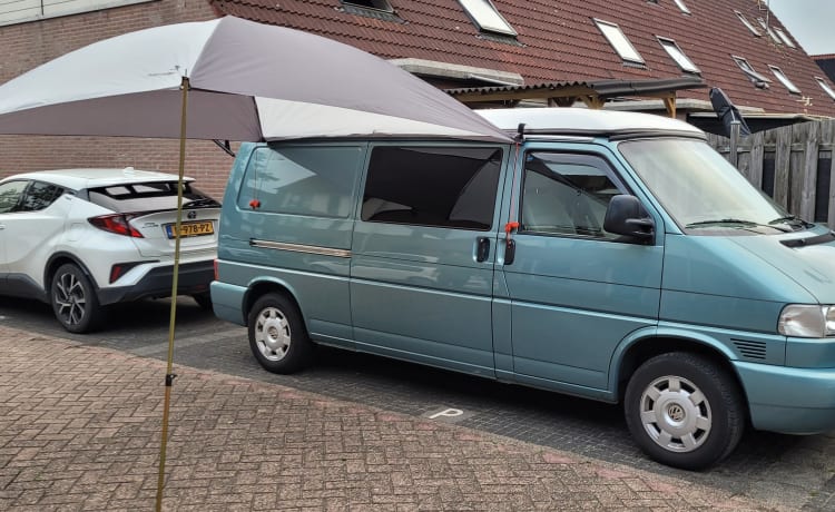 Huub –  avontuurlijke Volkswagen t4  camper 