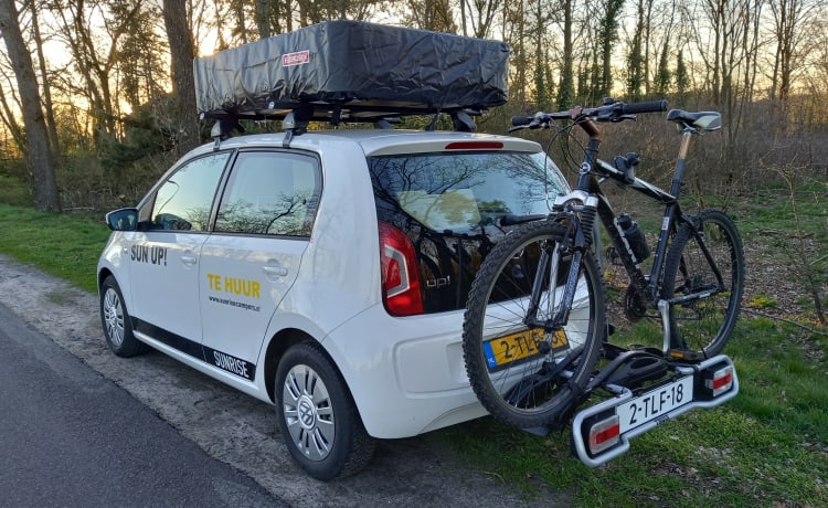 SunUp! – Gaaf!!..Een avontuur met de kleinste camper van NL?? 