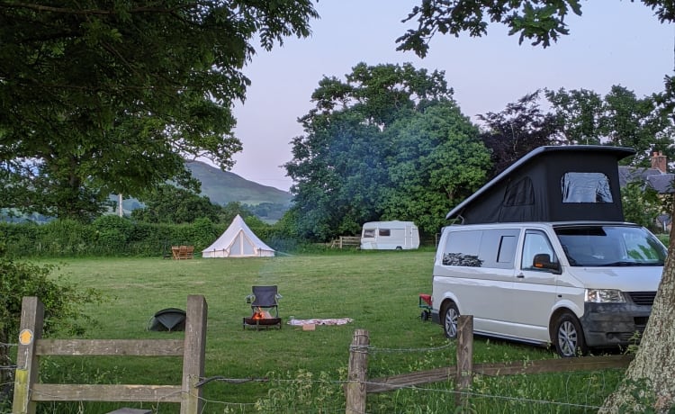 Rosie – VW T5 Extra-long - Free wine, milk & bread.