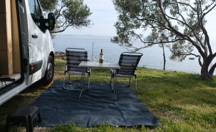 Milper Mobiel – 2016 Opel movano - 2023 Self-build off-grid design bus camper