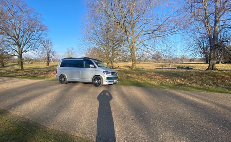 Indy – Indy - Camper per famiglie VW T6 - Aria condizionata, riscaldamento