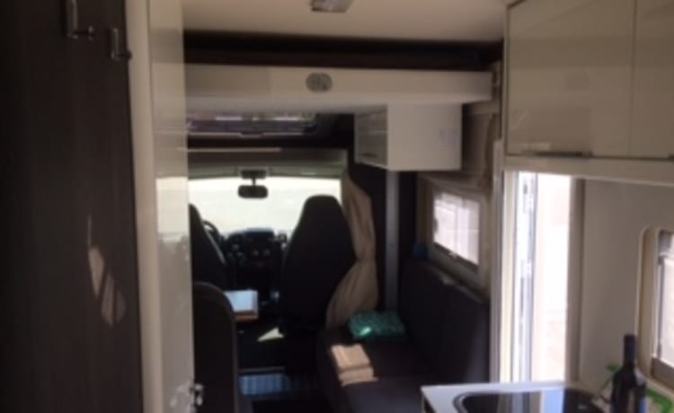 Family motorhome is waiting for family to discover Europe together