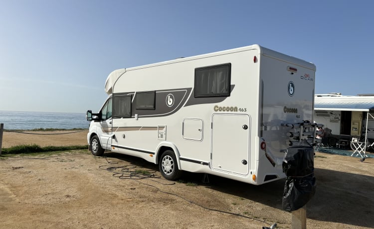 Benimar Cocoon 463, 2023, 170Pk Diesel Manueel, 5 Personen.