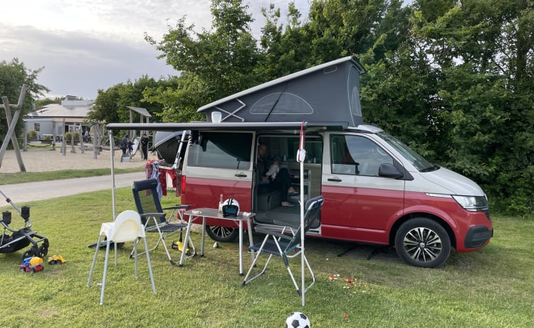 Le camping-car ultime : un Volkswagen California T6.1 presque neuf