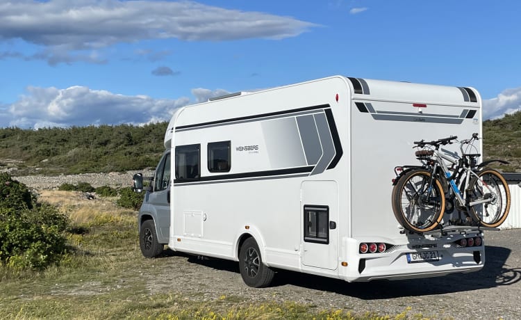 Camping-car pour toute la famille... Chiens bienvenus